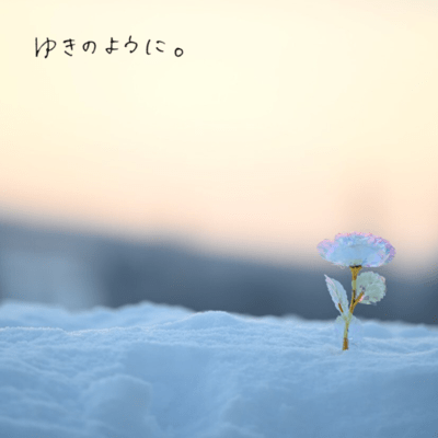 ゆきのように。のジャケット写真