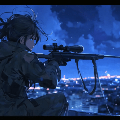 lying sniper Front Cover