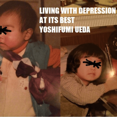 LIVING WITH DEPRESSION AT ITS BEST Front Cover