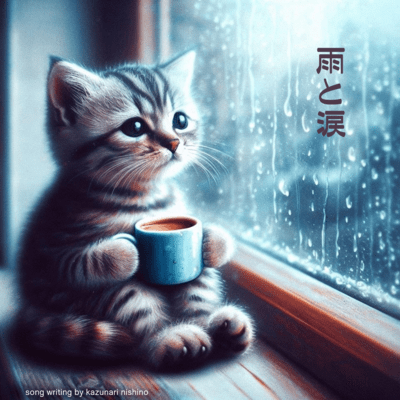 Rain is like tears Front Cover