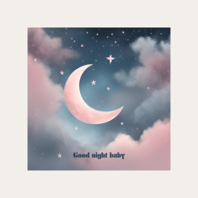 Good night baby Front Cover