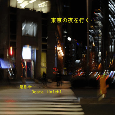 tokyo no yoru wo yuku Front Cover