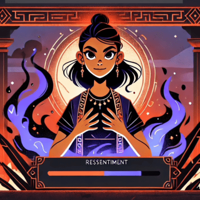 Ressentiment: The Black Flame Burning in the Heart Front Cover