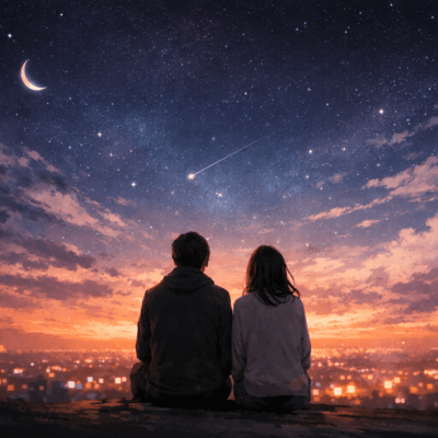 Looking at the Same Sky Front Cover