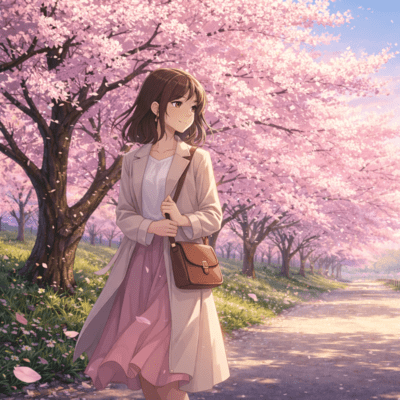 Cherry Blossoms Bloom Again This Year Front Cover