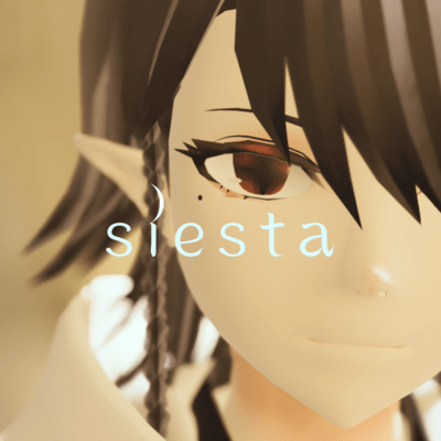 siesta -あなたと笑いあう日々がこの闇を消してく- (feat. 知声)のジャケット写真