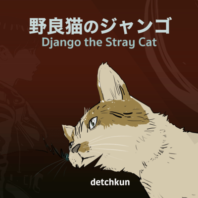 Django the Stray Cat Front Cover