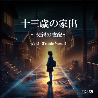 十三歳の家出 〜父親の支配〜 (Ver.1 Female Vocal 1)のジャケット写真
