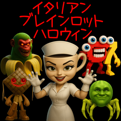 イタリアンブレインロットハロウィンのジャケット写真