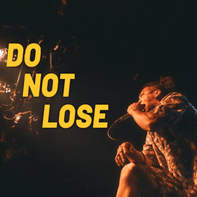 DO NOT LOSEのジャケット写真