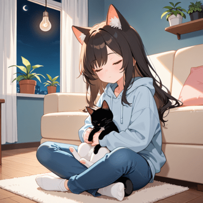 Samurai Cat Front Cover