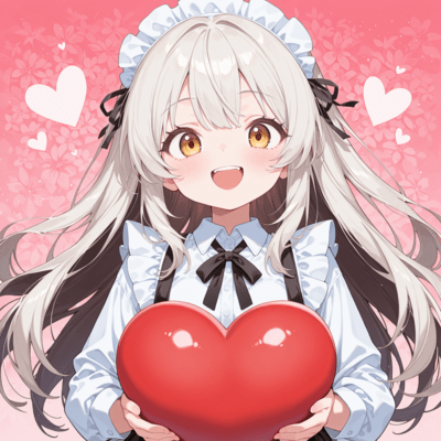 With the beautiful colors of love Front Cover