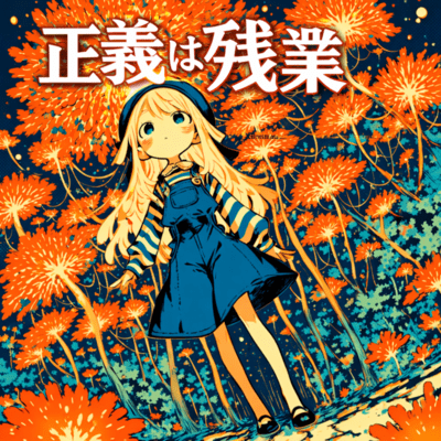 正義は残業のジャケット写真