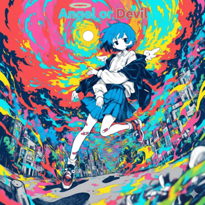 Angel or Devil Front Cover