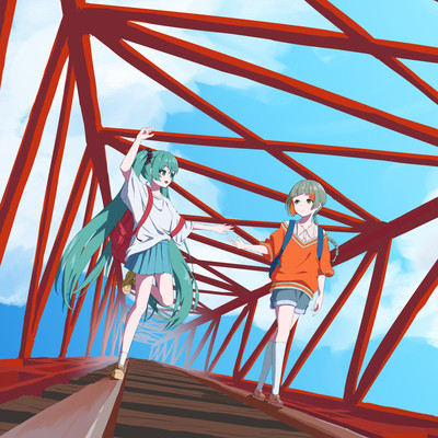 二人のアリア (feat. 初音ミク & 知声)のジャケット写真