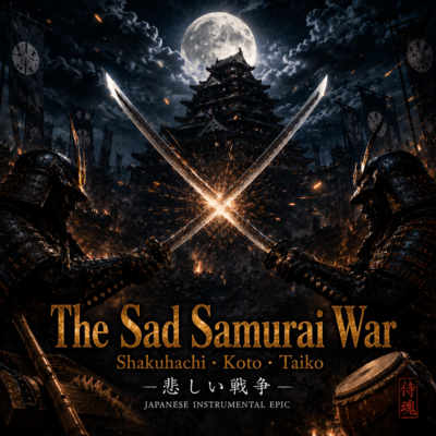 The Sad Samurai War - Epic Japanese Orchestra (Shakuhachi & Koto Cinematic Instrumental) Front Cover