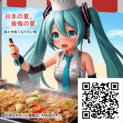 Regretful summer and no girl friend... (feat. HATSUNE MIKU) Front Cover