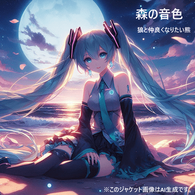 mori no neiro (feat. HATSUNE MIKU) Front Cover