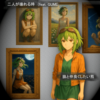 When our relationship is falling apart (feat. GUMI) Front Cover