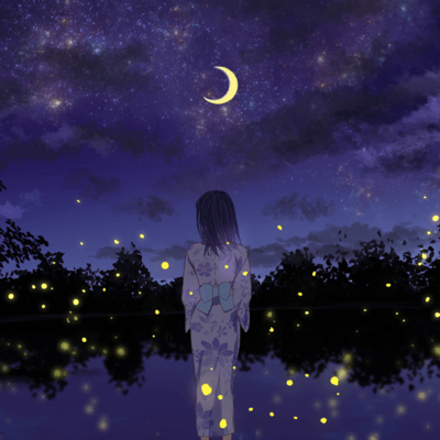 Fireflies Glowing, The Moment of Enchantment (feat. IA) Front Cover