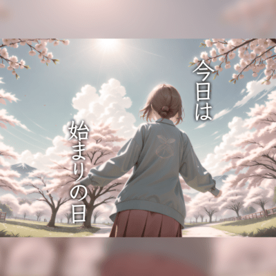 今日は始まりの日 (feat. 初音ミク)のジャケット写真
