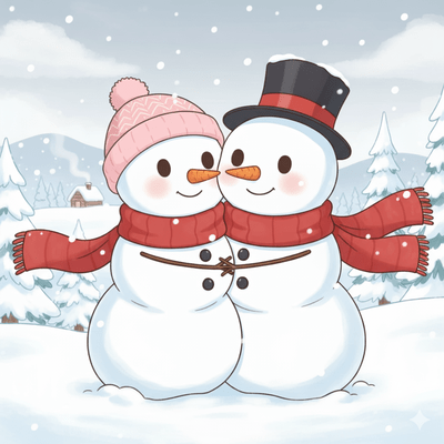 雪だるまみたいにくっついていたいのジャケット写真