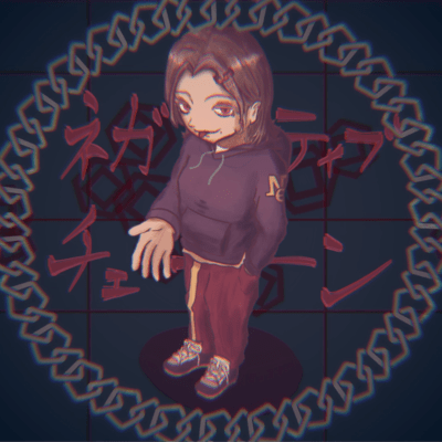 Negative Chain (feat. HATSUNE MIKU) Front Cover