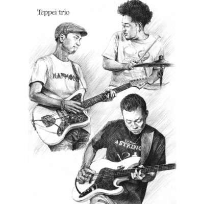 teppei trio Live (Live at IKESHIBU) Front Cover