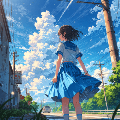 The Ghost of August Waits for Clear Skies Front Cover