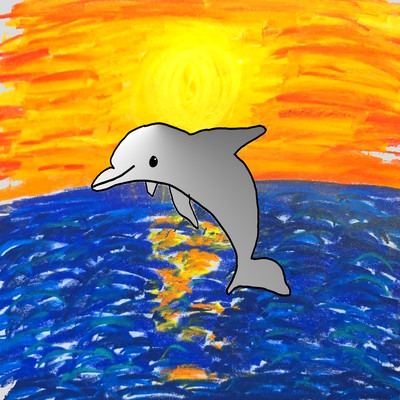DOLPHINS (イルカと泳ぎたい)のジャケット写真