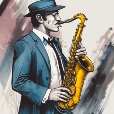 Jazz Sax Front Cover