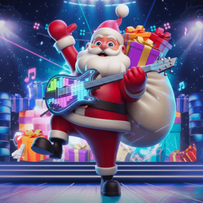Christmas Santa Beat Front Cover