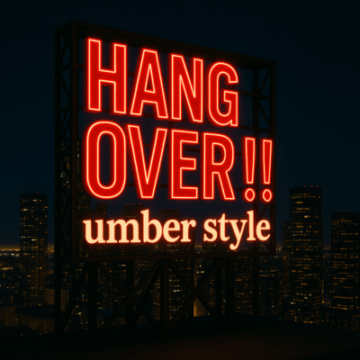 the Hang Over!! Front Cover