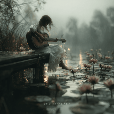 Lotus in the Rain Front Cover