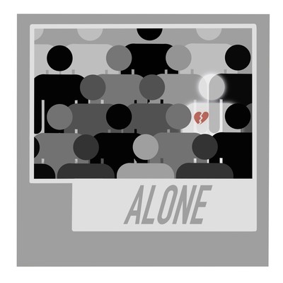 Alone (feat. Bear Motes, LazyWii & Ganafii) Front Cover
