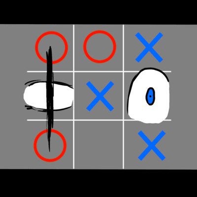 Tic-tac-toe Front Cover
