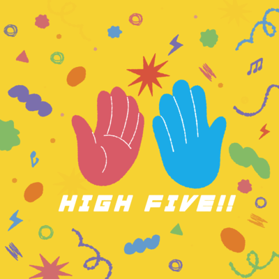 HIGH FIVE!! Front Cover