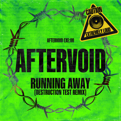 RUNNING AWAY (Destruction Test Remix) Front Cover