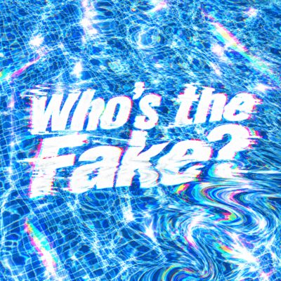 Who's the Fake? Front Cover
