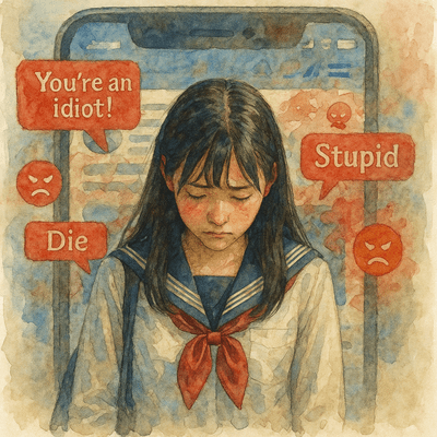 Mienai Koe Kikoenai Sakebi Front Cover