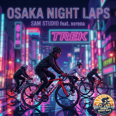 OSAKA NIGHT LAPS (feat. Serena) Front Cover