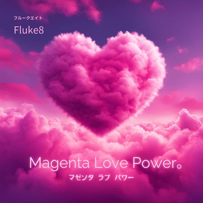 Magenta love power. Front Cover