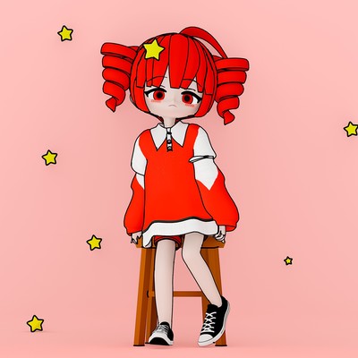 The Cosmic Ballerina (feat. KASANE TETO) Front Cover