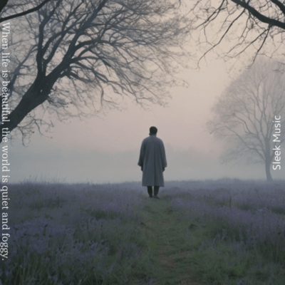 When life is beautiful, the world is quiet and foggy. Front Cover