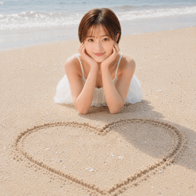 Tan Line Heart Front Cover
