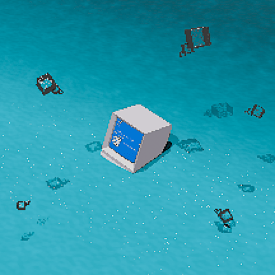 Blue Poly Tarp Front Cover