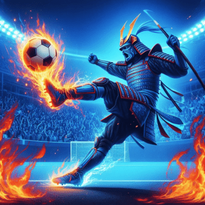 "Samurai Blue Samba" - A Cheer Song for the 2026 World Cup Front Cover