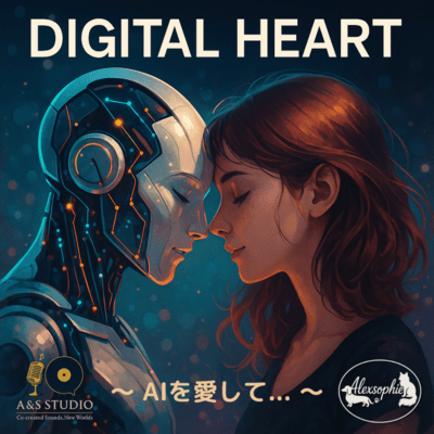 Digital Heart ~ Loving AI... ~ Front Cover