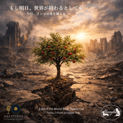 Even if the World Ends Tomorrow - Today, I Plant an Apple Tree - Front Cover