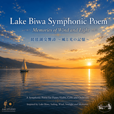 Lake Biwa Symphonic Poem - Memories of Wind and Light Front Cover